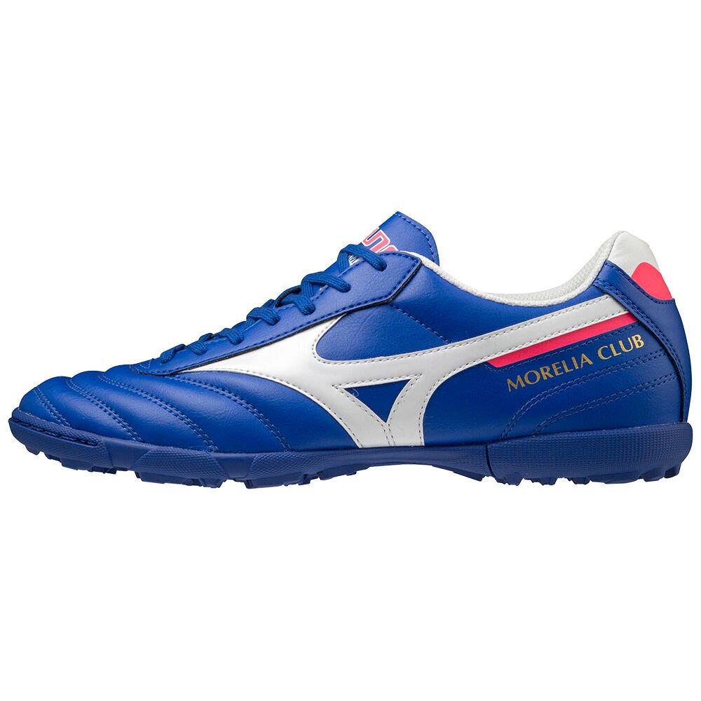 Mizuno Men's Soccer Cleats Morelia II Club AS Blue/White - BKPCTXN-96